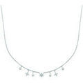 Colliers sur Grenoble : Collier Brillaxis Collier argent &eacute;toiles oxydes Blanc