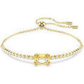 Bracelets Swarovski Bracelet Matrix dor&eacute; cristal jaune Jaune