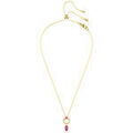 Collier Swarovski Collier Mesmera dor&eacute; rouge Jaune
