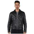 Veste Daytona Blouson en cuir agneau ref 30707 Noir