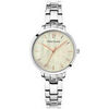 Montre Pierre Lannier Montre Femme AURA Blanc Acier Argent&eacute; Blanc