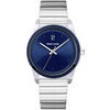 Montre Pierre Lannier Montre Homme CANDIDE Bleu Acier Argent&eacute; Bleu