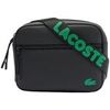 Pochette Lacoste Sacoche bandouliere Ref 63871 N71 Noir 25*20.5*6 cm