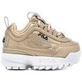 Chaussures enfants sur Grenoble : Baskets basses enfant Fila Disruptor Infants Dor&eacute;
