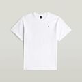 T-shirt G-Star Raw D26839 C784 BACK PHOTO-H750 WHITE DENIM