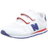 Baskets basses enfant New Balance B&eacute;b&eacute; gar&ccedil;on 500 Basket Rouge