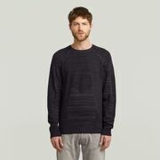 Pull G-Star Raw D26777-C259-7242 DK/BLACK/ASFALT