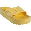 Chaussures Kelara 23026 dame de plage jaune