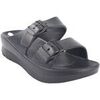 Chaussures Kelara 23038 dame noire de la plage