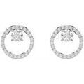 Boucles oreilles Swarovski Clous d'oreilles Constella Grenoble