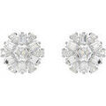 Boucles d'oreille sur Grenoble : Boucles oreilles Swarovski Puces d'oreilles Idyllia