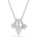 Collier Swarovski Collier Dextera &eacute;toile, sph&egrave;re et losange Blanc Grenoble