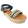Chaussures Eva Frutos Sandale femme 5395 noire