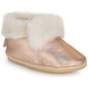 Chaussons b&eacute;b&eacute; Bonton DOUDOU FUR Rose