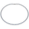 Colliers sur Grenoble : Collier Swarovski Collier Tennis Una Angelic bleu