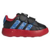 Baskets basses enfant adidas GRAND COURT SPIDER-MAN CF I - CBLACK/BRBLUE/PURRUB - 21