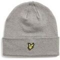 Bonnet Lyle & Scott HE2313A COTTON BEANIE-T28 MID GREY MARL