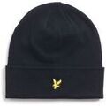 Bonnet Lyle & Scott HE2313A COTTON BEANIE-Z271 DARK NAVY