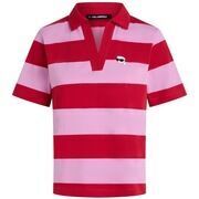 Polo Karl Lagerfeld Ikon Patch Stripe Sslv Pol