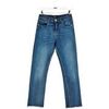Jeans Maje Jean slim en coton bleu