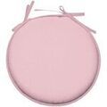 Linge de maison sur Grenoble : Galettes de chaise Stof Galette de chaise ronde en polyester rose poudre Rose Unique. . Maison & D&eacute;co> Galettes de chaise.