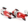 Boutons de manchettes Tony & Paul Boutons de manchette bolide rouge Rouge Vermillon Grenoble