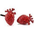 Boutons de manchette sur Grenoble : Boutons de manchettes Tony & Paul Boutons de manchette Coeur de cardiologue Rouge