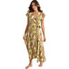 Robe Selmark Robe longue estivale manches courtes JADE Mare
