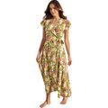 Robes sur Grenoble : Robe Selmark Robe longue estivale manches courtes JADE Mare
