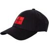 Casquette HUGO Casquette de baseball &agrave; logo carr&eacute; Noir