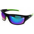 Lunettes de soleil Skeena mixte sport Maurice L350306 noir vert Cat 4 Grenoble