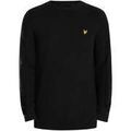 Pulls/Sweat sur Grenoble : Pull Lyle & Scott Tricot c&ocirc;tel&eacute; technique Noir