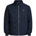 Blouson Lyle & Scott Veste matelass&eacute;e Ripstop Bleu Grenoble