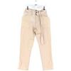 Pantalon Isabel Marant Pantalon droit en coton beige