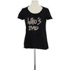 T-shirt Maje T-shirt en coton noir