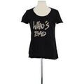 Tee-shirts sur Grenoble : T-shirt Maje T-shirt en coton noir