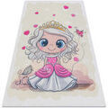 Tapis Rugsx Tapis lavable BAMBINO 43020 Princesse, &eacute;toiles po 140x200 cm Beige 140x200 cm. . Maison & D&eacute;co > Tapis. Grenoble