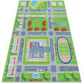 Tapis Rugsx Tapis lavable BAMBINO 2624 Ville, rues pour 160x220 cm Vert 160x220 cm. . Maison & D&eacute;co > Tapis. Grenoble