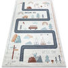 Tapis Rugsx Tapis lavable BAMBINO 46980 For&ecirc;t, rues pour 200x290 cm Blanc 200x290 cm. . Maison & D&eacute;co > Tapis.
