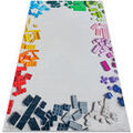 Tapis Rugsx Tapis lavable BAMBINO 38480 Kit de construction 160x220 cm Gris 160x220 cm. . Maison & D&eacute;co > Tapis. Grenoble