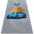 D&eacute;coration sur Grenoble : Tapis Rugsx Tapis lavable BAMBINO 41730 Voiture, course pour 200x290 cm Gris 200x290 cm. . Maison & D&eacute;co > Tapis.