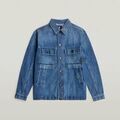 Vestes sur Grenoble : Veste G-Star Raw D26462-D788 MOSA OVERSHIRT-H127 WORN IN WATERWAYS
