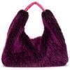 Sac a main Oakwood Sac porte epaule Ref 66555 Fushia 42*27*10 cm
