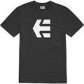 Tee-shirts sur Grenoble : T-shirt Etnies ICON SS TEE BLACK WHITE
