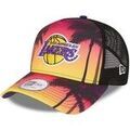 Casquettes sur Grenoble : Casquette New-Era LA Lakers Summer City Trucker
