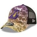 Casquettes sur Grenoble : Casquette New-Era LA Lakers Summer City A-Frame Trucker