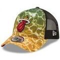 Casquettes sur Grenoble : Casquette New-Era Miami Heat Summer City A-Frame Trucker