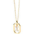 Colliers sur Grenoble : Collier Pdpaola Collier Lettre X Mini dor&eacute; Jaune