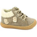 Bottines enfant Bellamy CHAUSSURES FLEXIBLE BEBE DAISY TAUPE BRILLANT Dor&eacute;