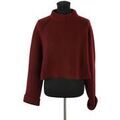 Pull Céline Pull en cachemire bordeaux Bordeaux Pull sur Grenoble : Pull Céline Pull en cachemire bordeaux Bordeaux